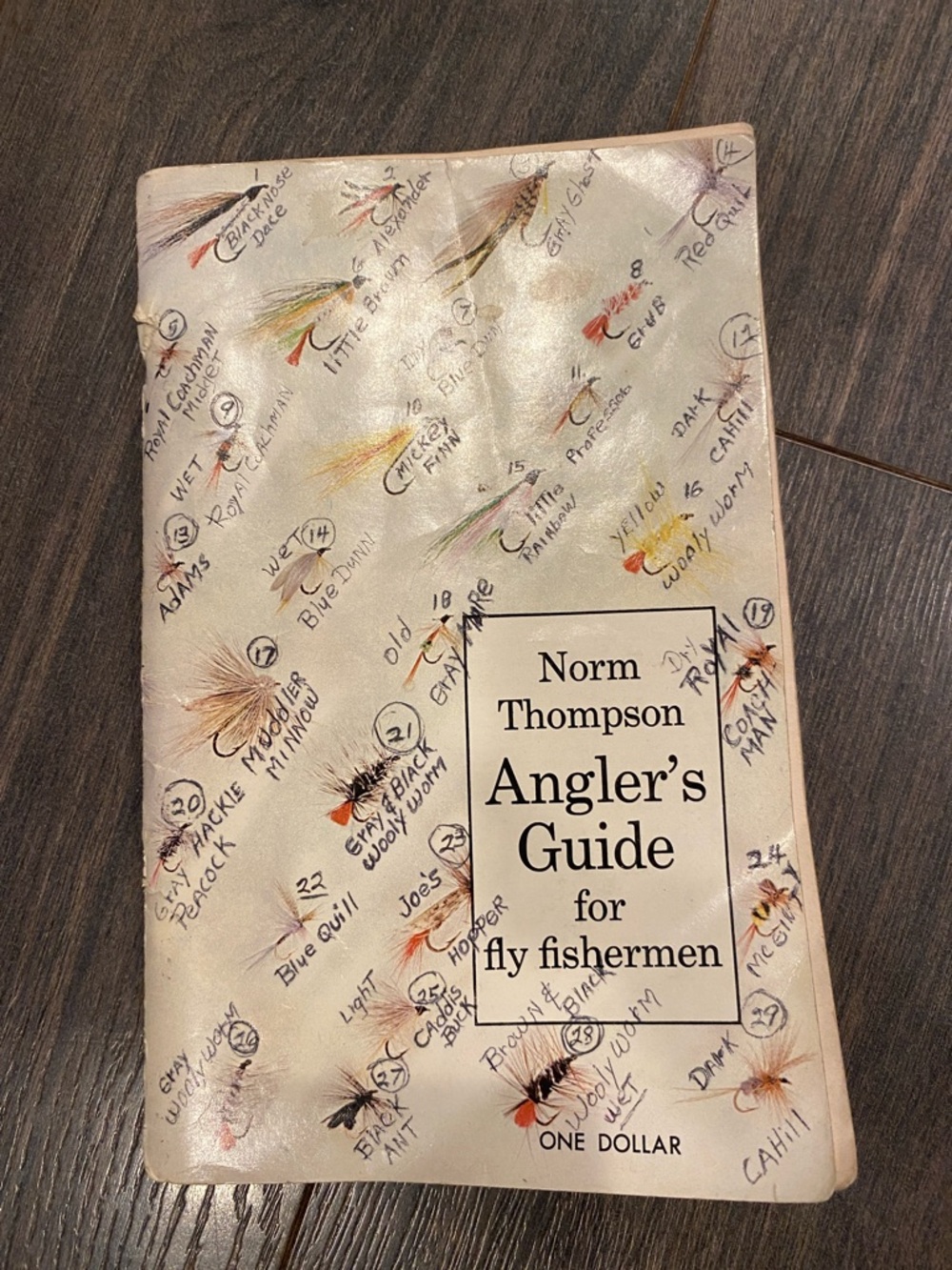 Norm Thompson Angler's Guide for Fly Fishermen - Illustrated Cover 4:5